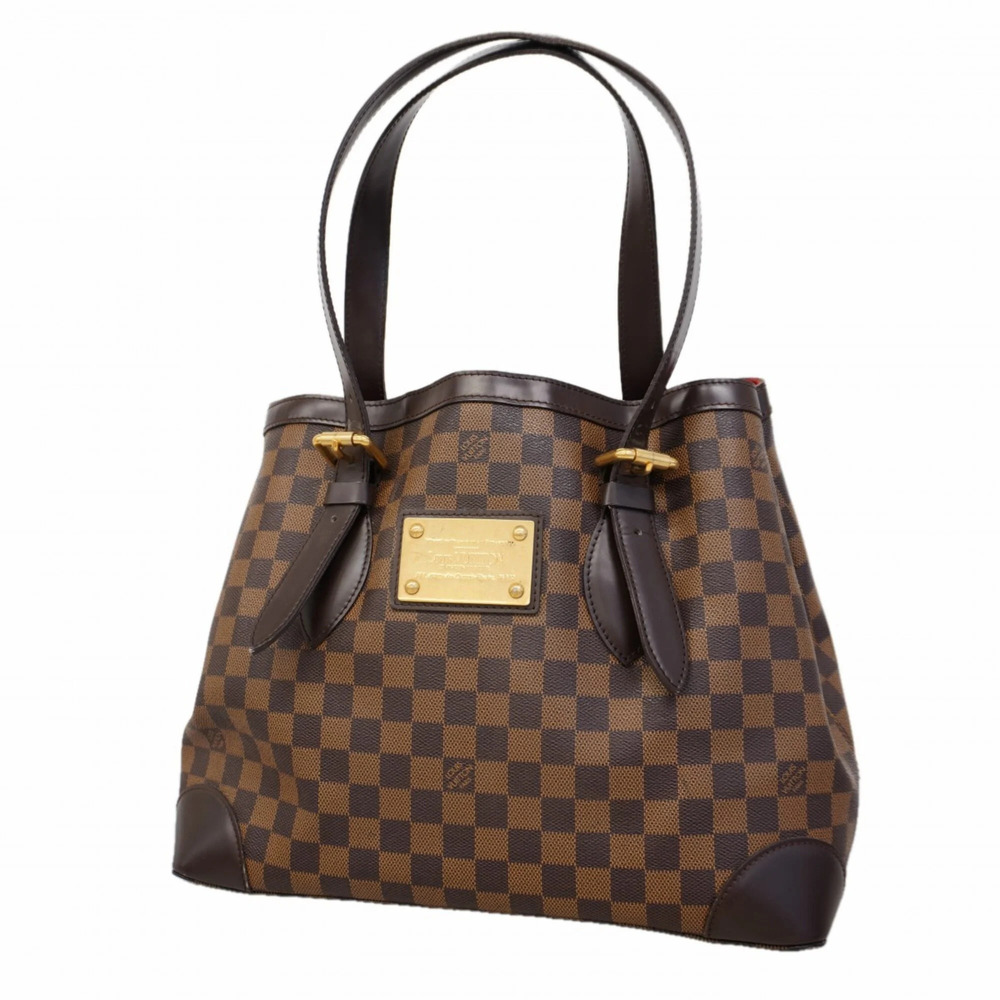 LOUIS VUITTON Authentic Brown Damier Tote Bag - Picture 1 of 13